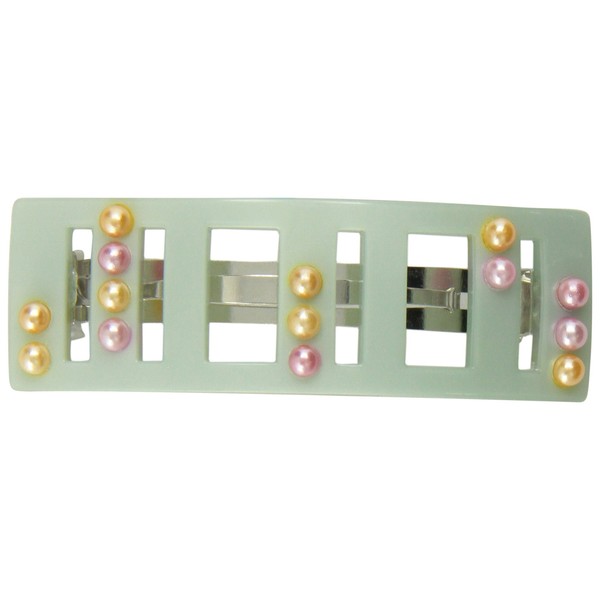 Caravan Chinese Calculating Look 14 Colored Beads Create This Chinese Counting Table Handmade Open Barrette