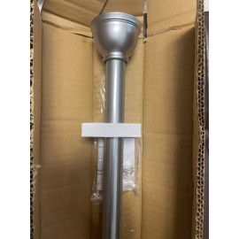 Threshold 2 Way Mount  Chrome Shower Rod 43”-72” brand new