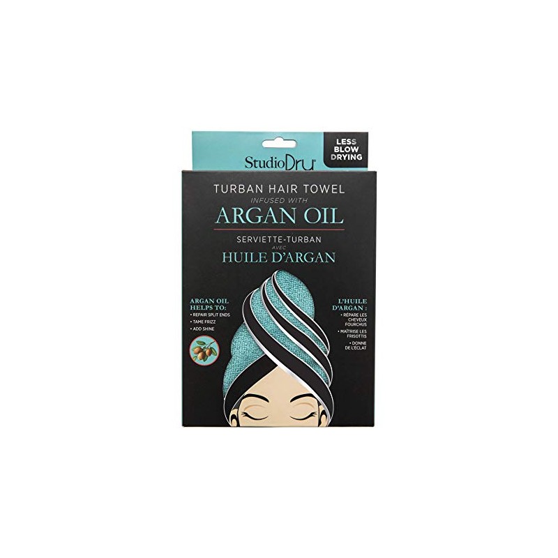 Turban Towel with Argan Oil Studio Dry