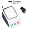 Desktop Barcode Scanner Voice Prompts Large Window QR Barcode Scanner