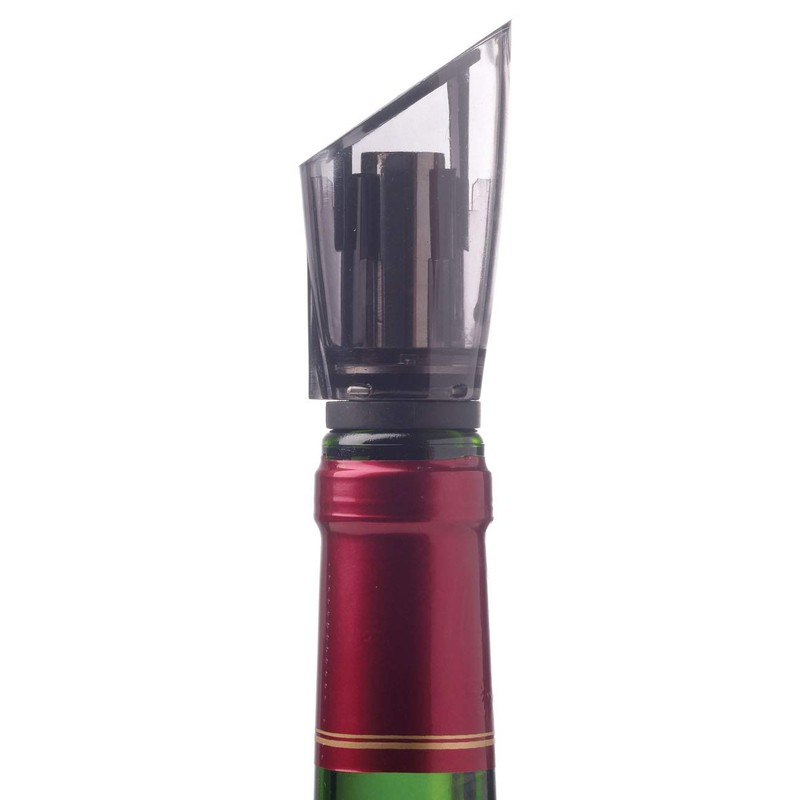 Le Creuset, 2-in-1 Weinbelüfter und Ausgießer, Schwarz, WA143, 59138011047068