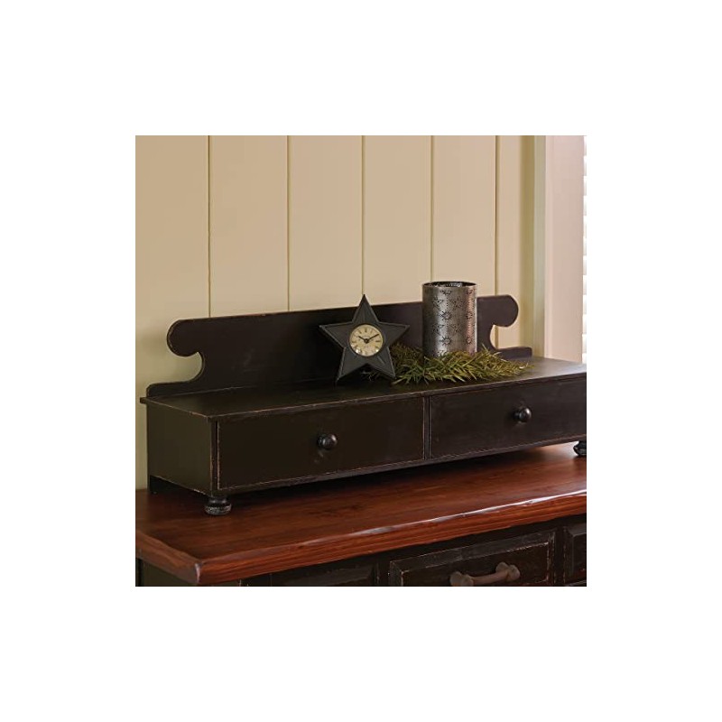 Park Designs Counter Shelf Aged Black