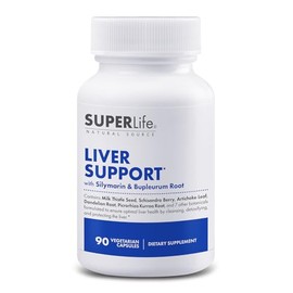 Liver Support - with Milk Thistle Extract (Silymarin), Bupleurum, Turmeric, Artichoke & Dandelion Root | Promotes Detox & Cleanse to Support Optimal Liver Function & Health | Supplement - 90 Capsules