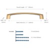 KNOKLOCK 10 Pack 5 Inch(128mm) Kitchen Cabinet Handles Champagne Bronze