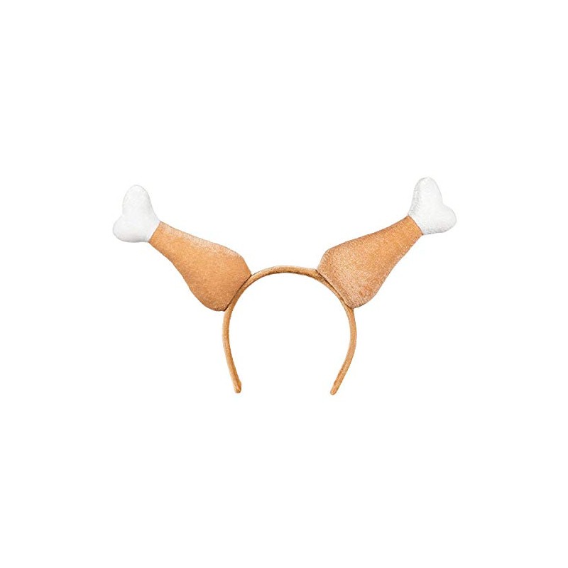 Boland 99944 Chicken Tiara, Chicken Drumsticks, Butcher, Headpiece, Costume, Carnival,