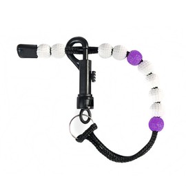WHTCHSU 1 Piece Golf Beads Score Counter with Clip, Golf Stroke Score Count Keeper Putting Score Counter for Referee Caddy Golfer