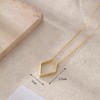 SUFOPE Gold Necklace for Women 14K Gold Plated Pendant Necklace