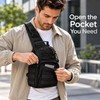 Tactical Sling Bag for Hands-Free Carry – Multiple Zippered Compartments