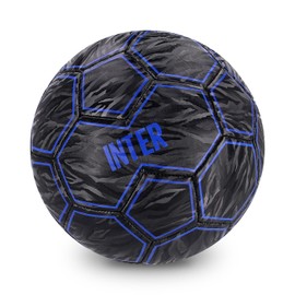 FC Internazionale Milano S.p.A. IM Football Black Blue Size 2 Football Inter Youth Uni, Black