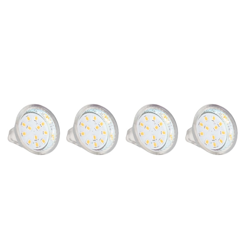 4PCS MR11 12LED Light Bulb 2W 300LM Spot Light Bulb