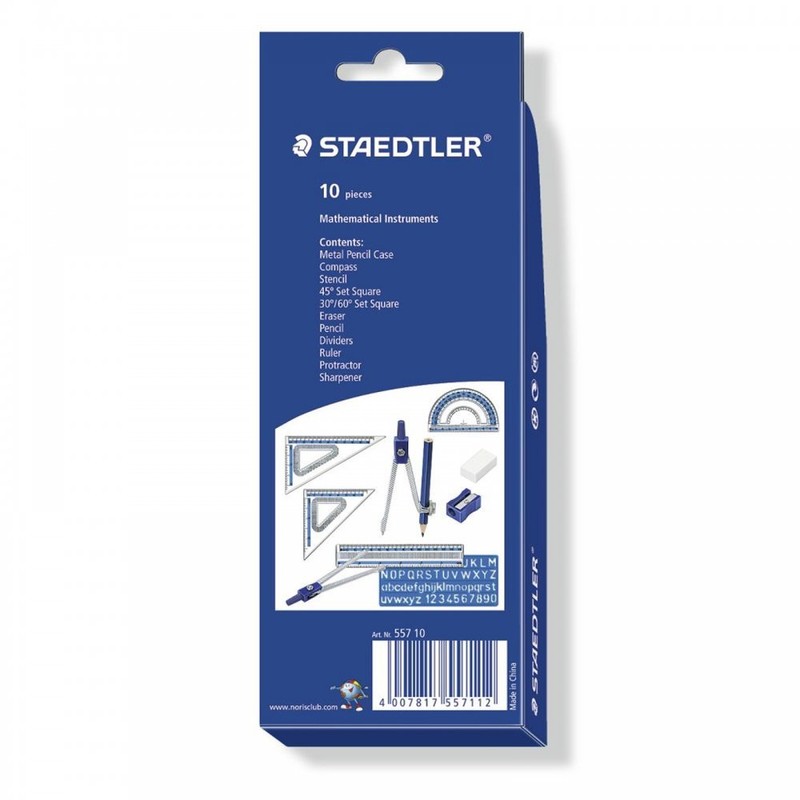 Staedtler 557 10 Noris Club Mathematical Set