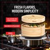Helen’s Asian Kitchen Premium Bamboo Steamer Ring – 11-Inch Aluminum
