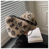 TAITENG Women's Fur Bag, Crossbody Bag, Small, With Chain, Stylish,
