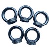 Pack of 5 Stainless Steel M6 Eyelet Nuts Ring Nuts