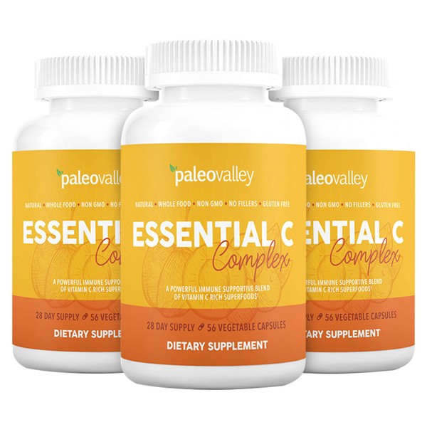 Paleovalley Essential C Complex - Vitamin C Supplement for Immune
