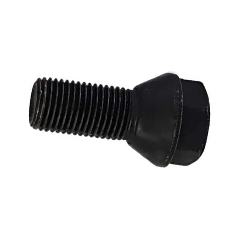 10 Wheel Bolts Wheel Bolts Taper Collar Black M12 x