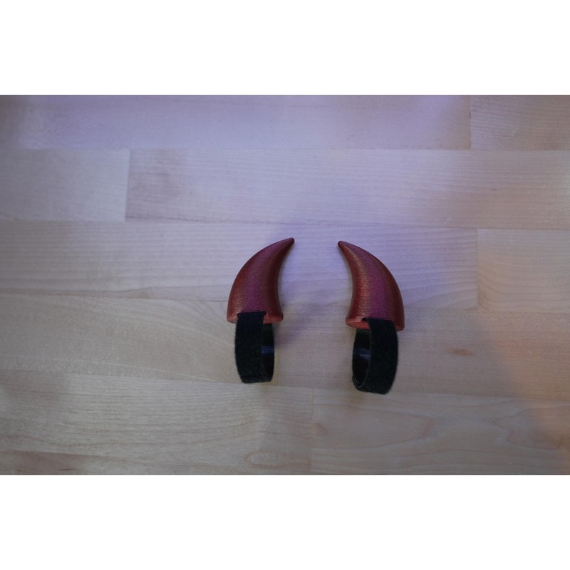 Devil Horns for Headphones (Burnt Sparkle)
