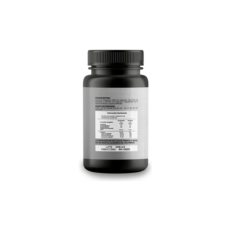 Magnesio Complex Tipos Pack Frascos 100 Caps