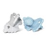 RaZbaby RaZberry Silicone Teether Pacifier – Teething Relief for Infants,