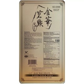 Kam Wah Taro Egg Yolk Pies Soft Flaky Mid-Autumn Festival Dessert, 19.7 Ounce
