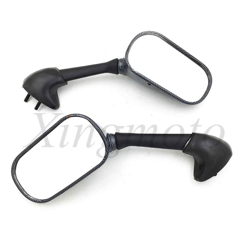 Motorcycle Carbon Fiber OEM Replacement Side Mirrors for 1998 1999