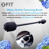 Water Bottle Holder with Strap for Walking & Cleaning Brush