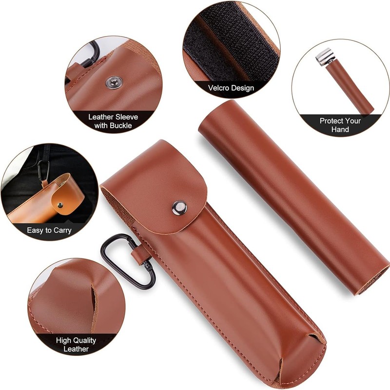 AIMALL Heavy-Duty Manual Hand Auger Wrench for Outdoor Survival, Bushcraft