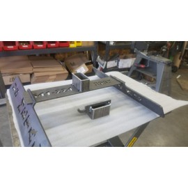 Collapsible (New) Steel Gong Target Stand W/ 10 Inch AR500 Gong