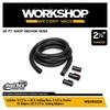 WORKSHOP Wet/Dry Vacs Shop Vacuum Accessories WS25022A Extra Long Hose