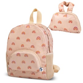 Tiny Twinkle Toddler Backpack – lightweight, waterproof, folds up into pouch. Great for travel, daycare, beach, swim school