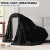 L'AGRATY Chunky Knit Blanket Throw: Soft Chenille Yarn Throw Blanket