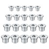 20 Pcs Dowel Pin Center Woodworking Alignment Tool, 6/8/10/12mm Dowel