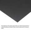 MECCANIXITY Black ABS Plastic Sheet 8 x 8 x 0.02