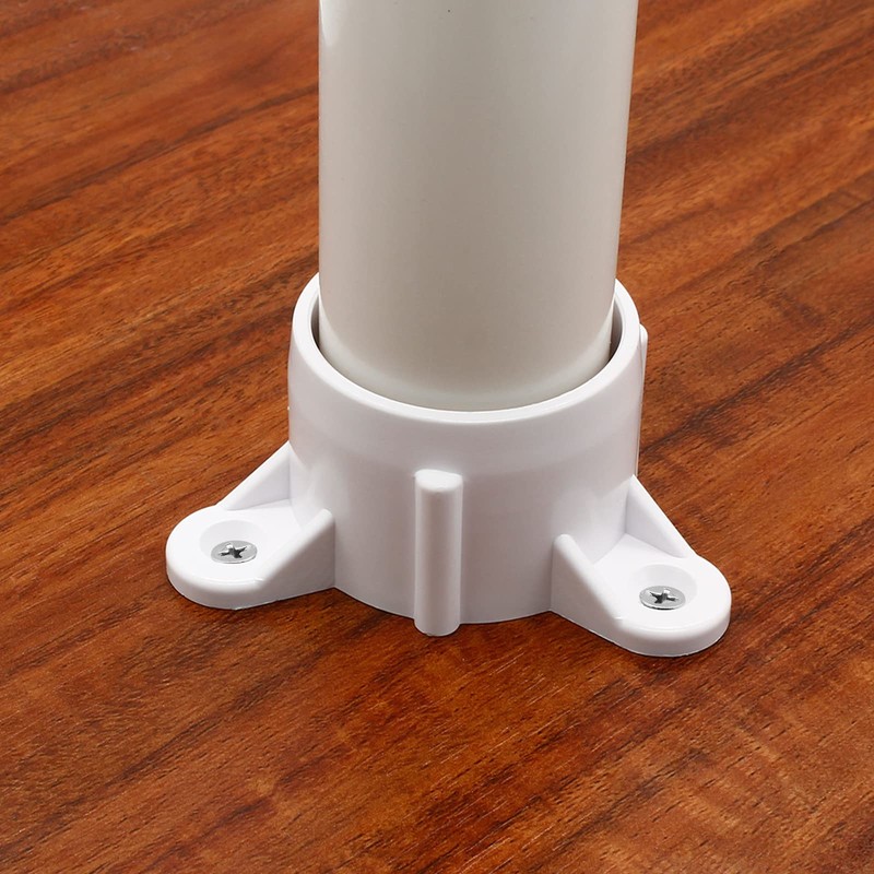 Biaungdo 2 Inch PVC Table Leg Cap Fittings Furniture Grade