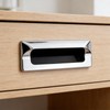 KVSXUIDU zinc Alloy Embedded Handle, 110mm/4.33 "Embedded Installation, Suitable for