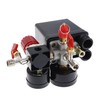 Dent-de-lion Air Compressor Pressure Switch Black Valve with Control 90-120