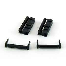 POPESQ® #A571 IDC 2.54 mm Male Ribbon Cable 20-Pin Pack of 2