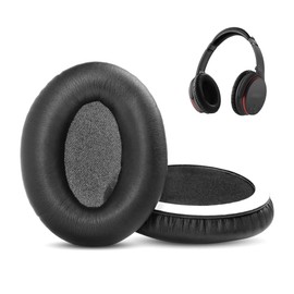 HTINDUSTRY Earpads Replacement Cushion Compatible with August EP735 Active Noise Cancelling Bluetooth v4.1 Headphone Ear Pads with Softer Protein Leather/Memory Foam