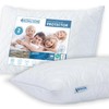 ACRALI HOME Quilted Pillow Protectors 2 Pack Zipped - 50x75
