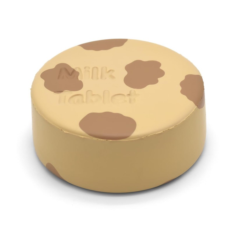 Kiibru Slow Rising Milk Tablet, Round Squeeze Food Toy, 4.7