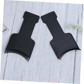 Healvian 2pcs Hair Brush Styling Comb for Hair Dye Tint Comb Tool Salon Home Use