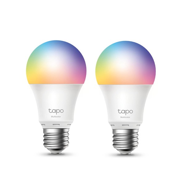 TP-Link Tapo Smart Light Bulbs, 16M Colors RGBW, Dimmable, Compatible with Alexa and Google Home, A19, 60W Equivalent, 800LM CRI>90, 2.4GHz WiFi only, No Hub Required, Tapo L530E(2-Pack)
