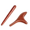 Massage Sticks, Set of 2, Ceramic Whistle & Stick Type,