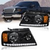 DimFlux LED Headlight Assembly for 2004-2008 Ford F150/2006-2008 Lincoln Mark