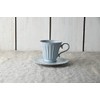 Yamani 42190468 Cup Saucer, Light Blue, 7.8 fl oz (200