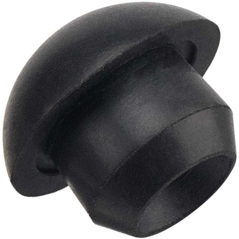 ANCIRS 12 Pack 8mm Floor Bottle Jack Plugs, Black Rubber