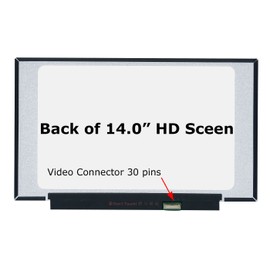 SCREENARAMA New Screen Replacement for NT140WHM-N61, HD 1366x768, Matte, LCD LED Display with Tools