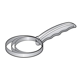 Alfa 066WSS Bone Dust Scraper round 3-1/2" diameter