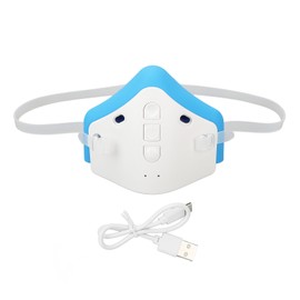 Red LED Light Device for Nose 15 Pulse Mode Hot Compress Eliminate Inflammation 1000mAh Nasal Care Device