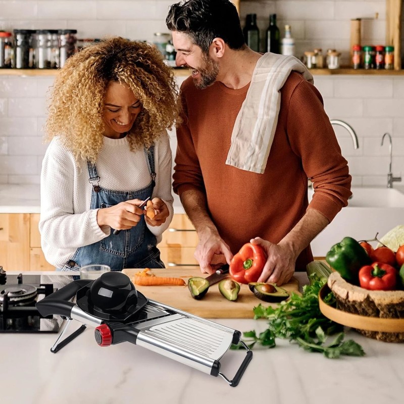 X Home Mandoline Food Slicer Stainless Steel Food Cutter Chopper